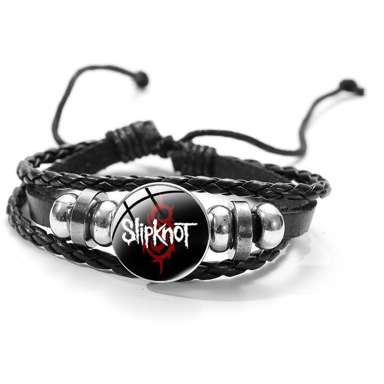 Predator Q1 Slipknot bőr karkötő - 3 (15162)