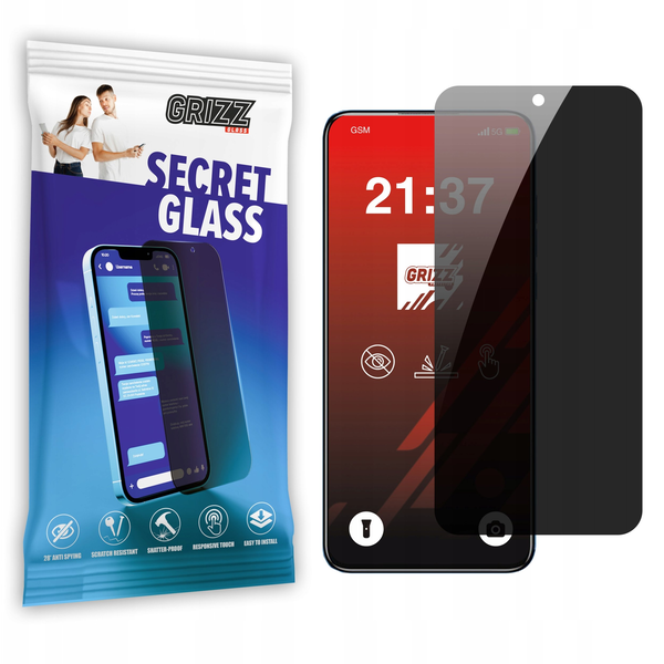 Szkło prywatyzujące GrizzGlass SecretGlass do Oukitel C57S
