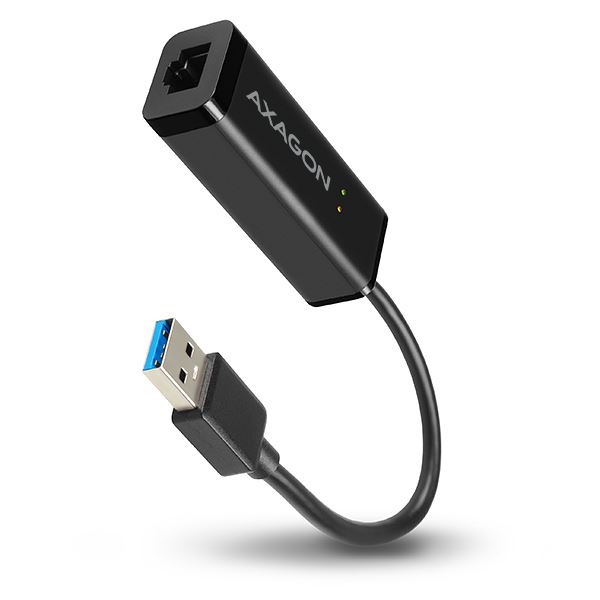 Адаптер Axagon ADE-SR, Type-A USB3.0 - Gigabit Ethernet