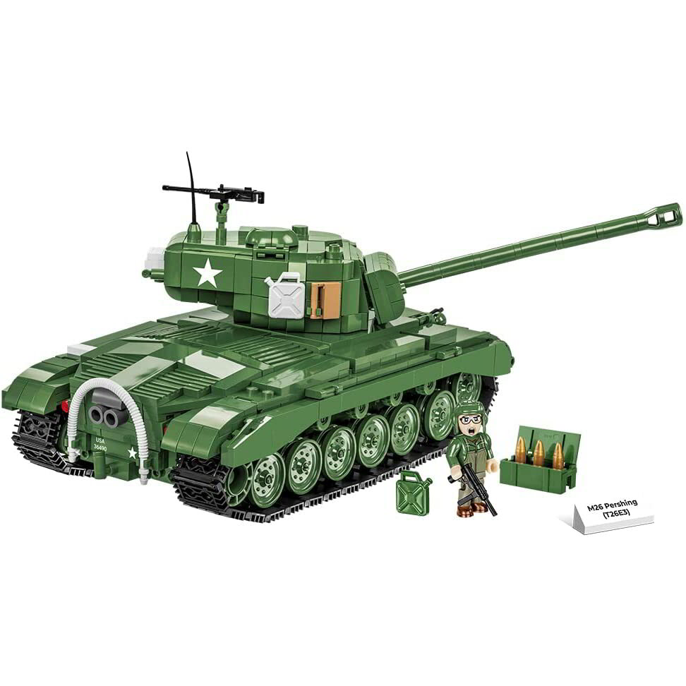 Cobi M26 Pershing T26E3 tank műanyag modell (1:28) (2564)