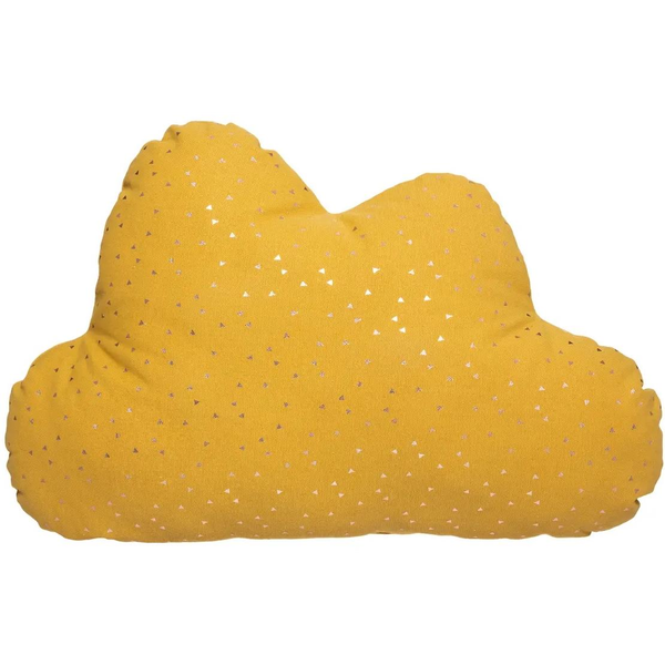 ATMOSPHERA gyermekpárna puff okkersárga 45×28 cm