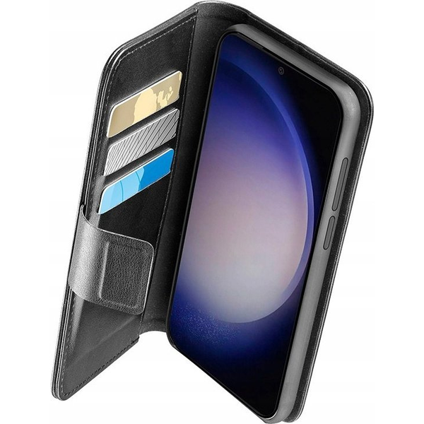 Cellularline BOOKAG2GALS24PLK mobiltelefon etui 17 cm (6.7") Folie Sort