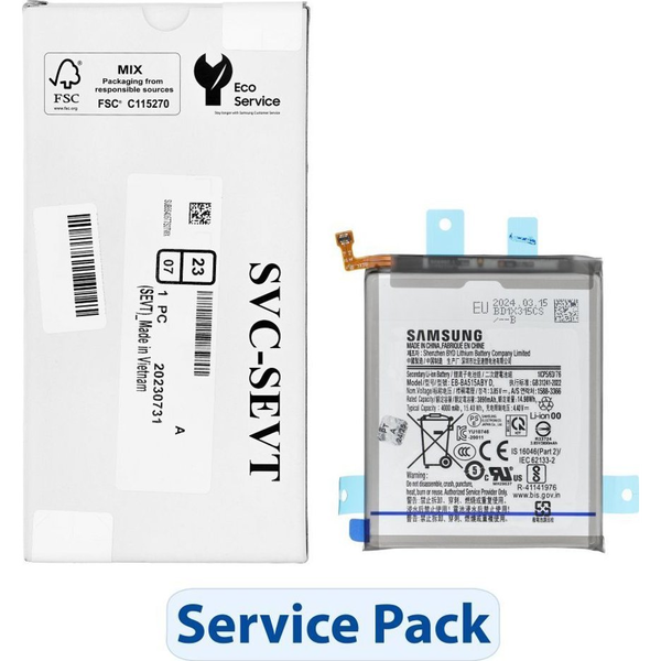 Bateria Samsung ServicePack Bateria EB-BA515ABY do SAMSUNG A51 A515 GH82-21668A