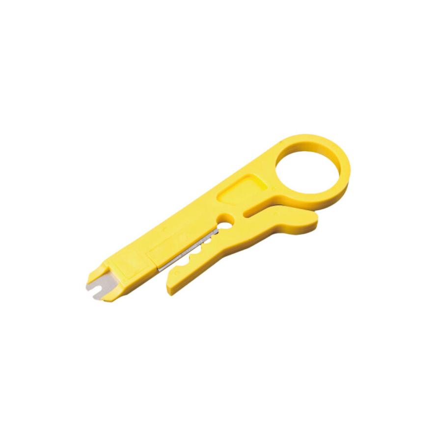 Equip Anlegewerkzeug LSA mit Einpress Abisolier Abschneide (129412)