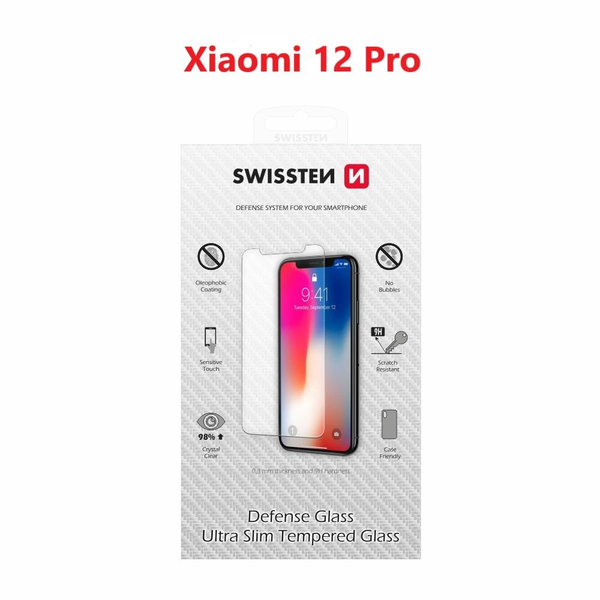 Swissten Xiaomi 12 Pro üvegfólia