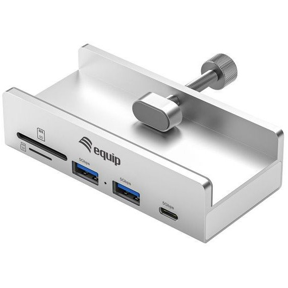 Equip 5-Port-Klemm USB-A3.2-Hub->2xUSB-A/SD/TF/USB-C   5Gbps