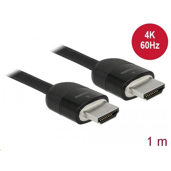 DELOCK Premium HDMI Kabel 4K 60 Hz 1 m