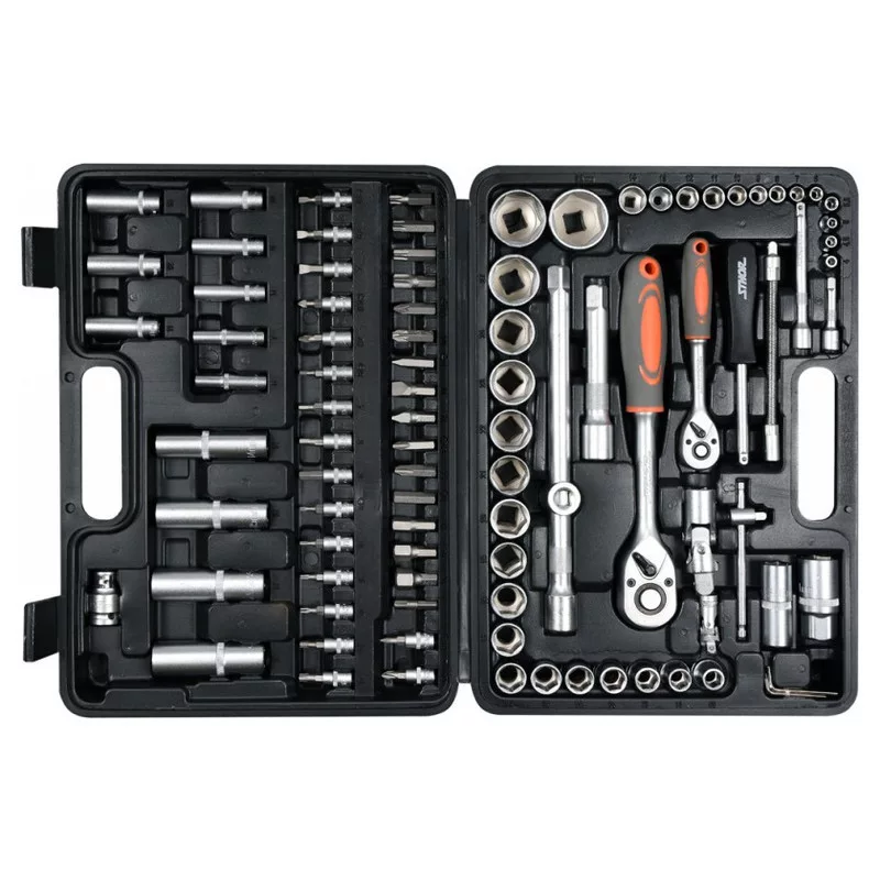 Sthor 58687 1/2"-1/4" Dugókulcs készlet (94db / csomag) (58687)