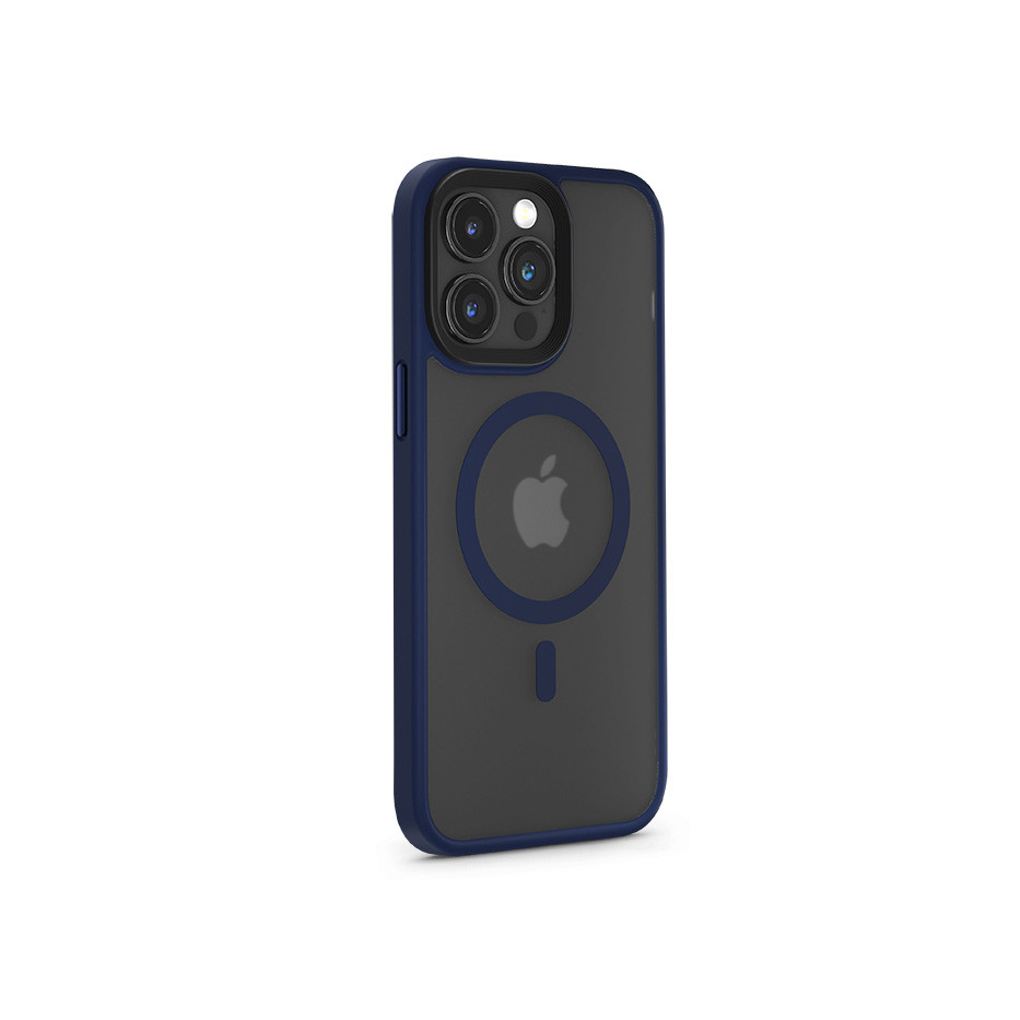 Devia Pino Series Magnetic ütésálló tok - Apple iPhone 15 Pro - kék (ST392665)