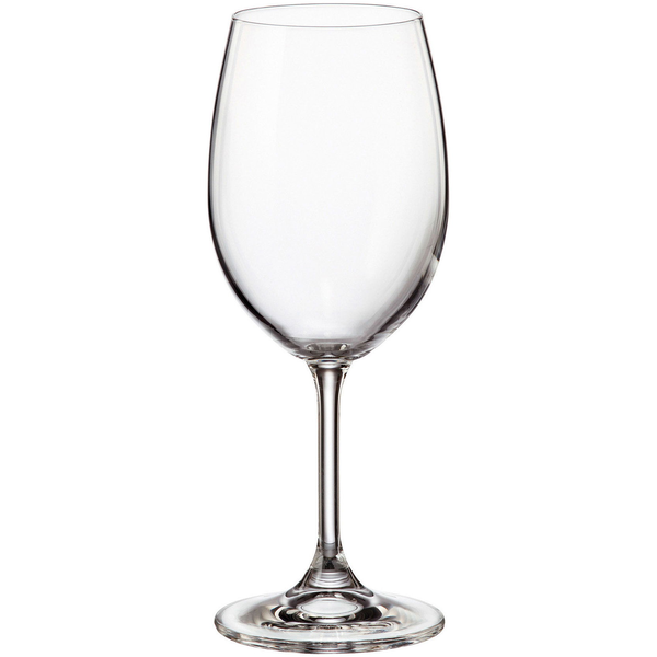 Crystalite Bohemia KLARA/SYLVIA 6 darab, 350 ml, vörösbor