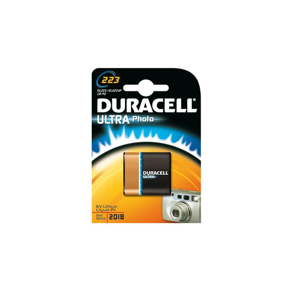 1x baterie Duracell Ultra 223 CRP2 lithiová