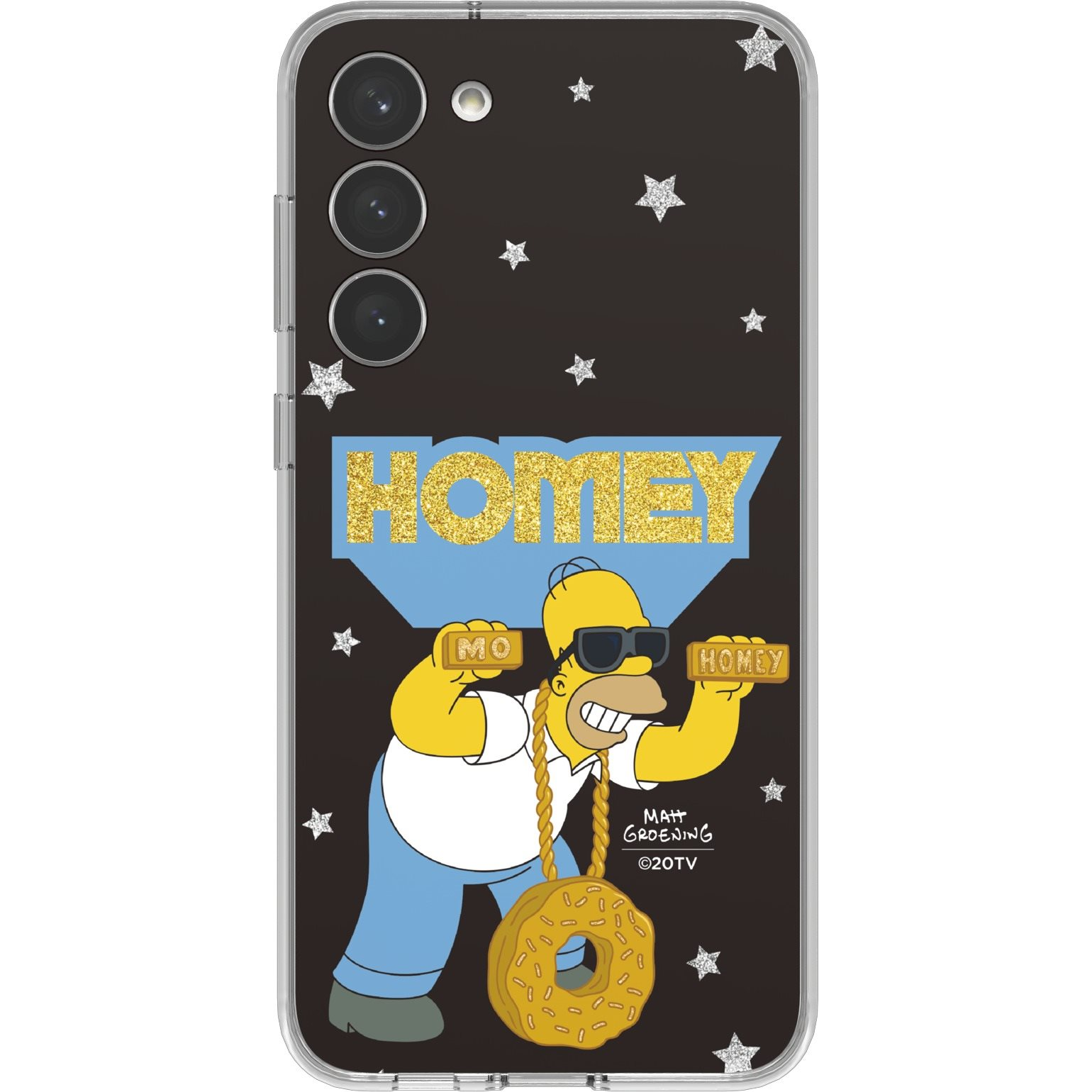 Samsung Galaxy S23+ Simpsons Frame fekete tok (GP-TOS916SBBYW)