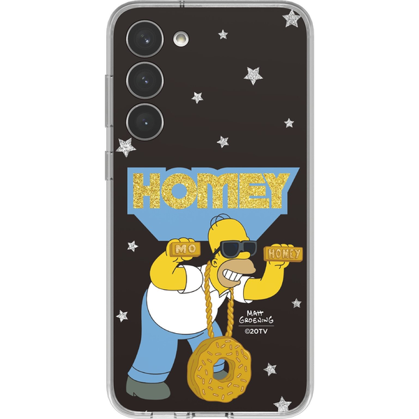 Samsung Galaxy S23+ Simpsons Frame fekete tok