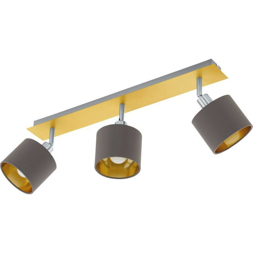 EGLO , 97538 , VALBIANO , spot lámpa , E14 , 3X7W , IP20 , cappuccino, arany (97538)