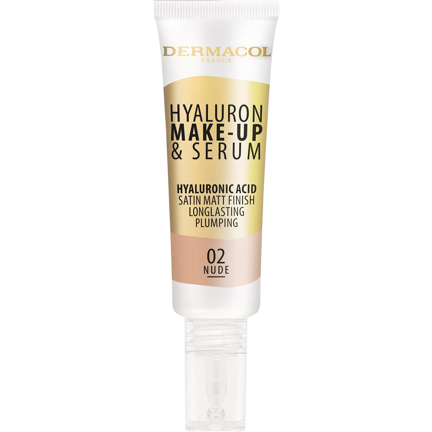 DERMACOL Hyaluron Make-up and Serum No.2 Nude 25 ml (85978287)