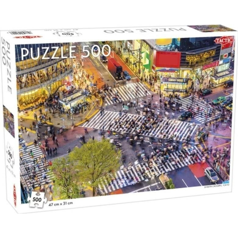 Tactic Shibuya Crossing, Tokyo 500 pcs Puzzle 500 kusov Mesto