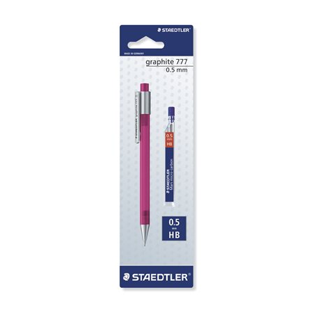 STAEDTLER Druckbleistift graphite 05+Minen Blisterkarte