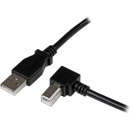 StarTech.com USBAB3MR USB-kabel USB A USB B Zwart