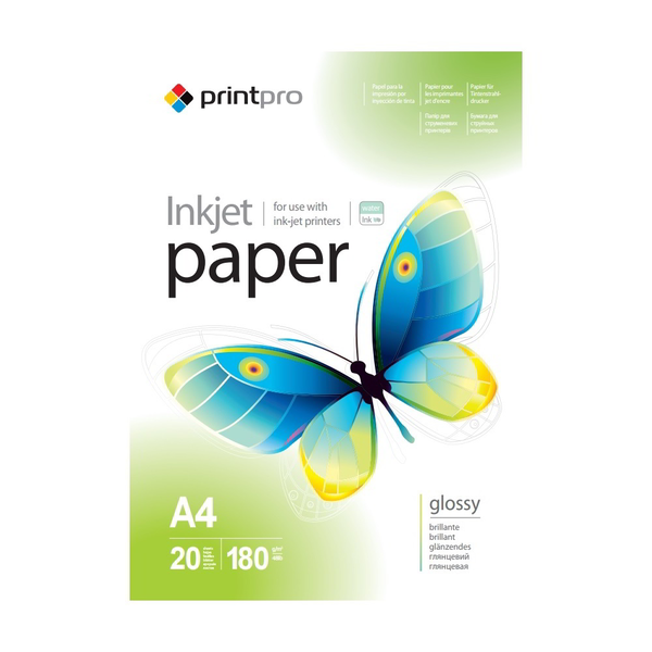 Colorway Print Pro A4 Magasfényű fotópapír 180g/m2 (20 db/csomag)