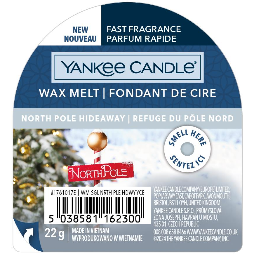 YANKEE CANDLE North Pole Hideaway, 22g (5038581162300)