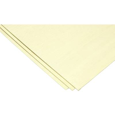 Nyárfa rétegelt lemez Pichler (H x Sz x Ma) 600 x 300 x 4.0 mm 2 db (C8637)