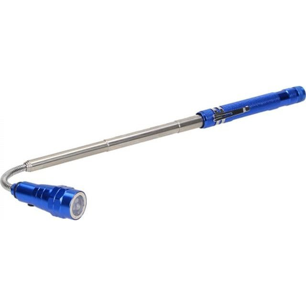 Latarka Orno Latarka teleskopowa 17-57 cm, 3 LED, 4 x LR44, wyginana głowica, magnes,WL-9