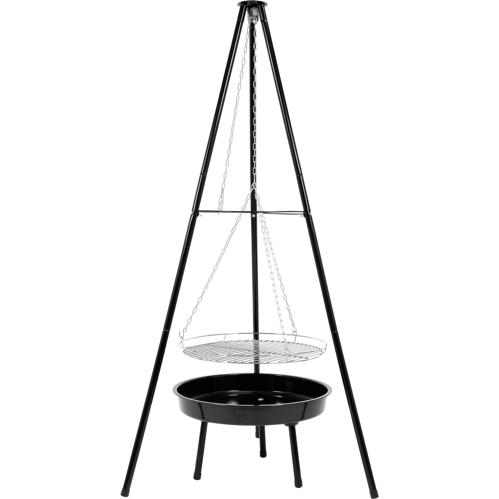 VOREL Kerek faszenes grill 52 cm (5906083029745)