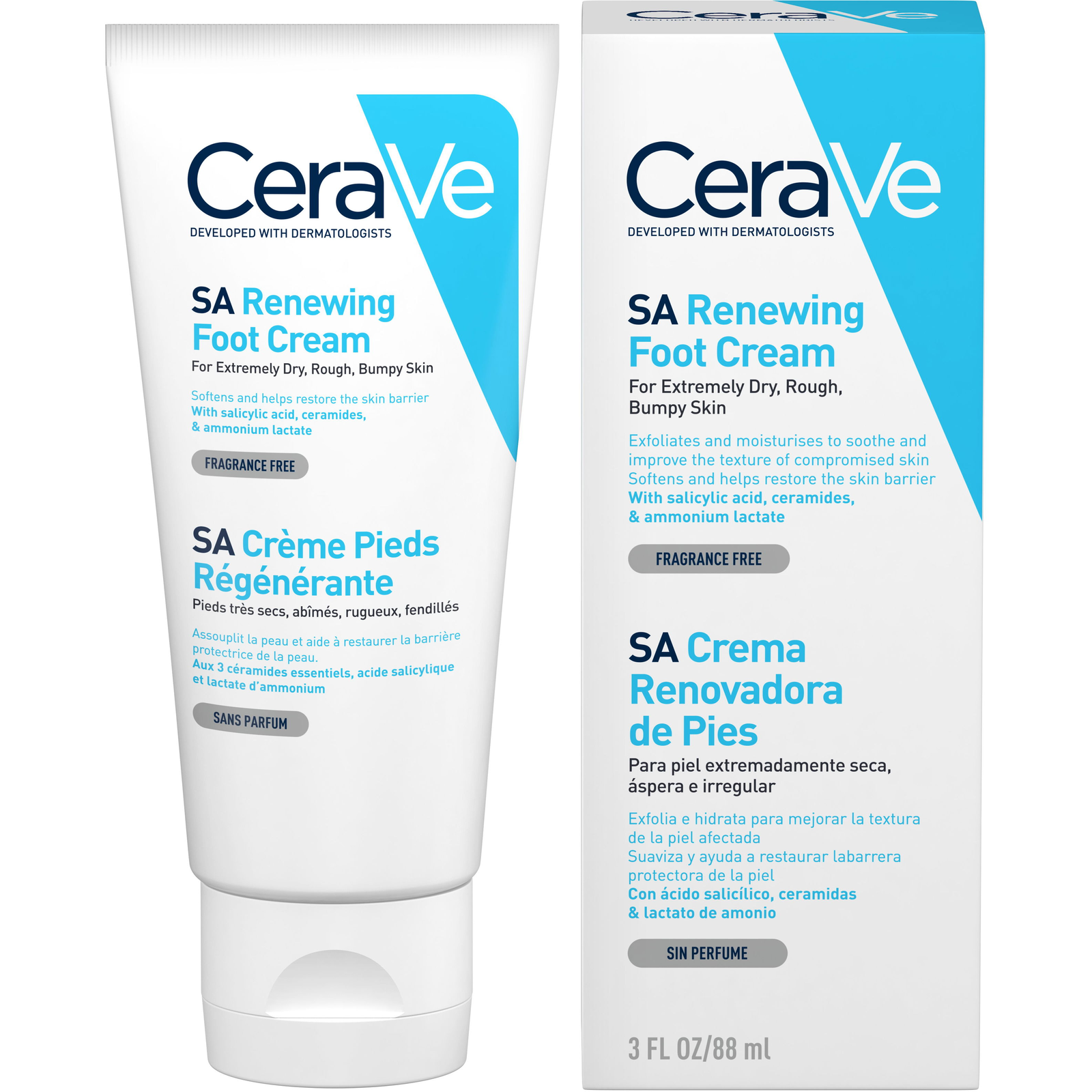 CERAVE Renewing Foot Cream 88 ml (3337875597296)