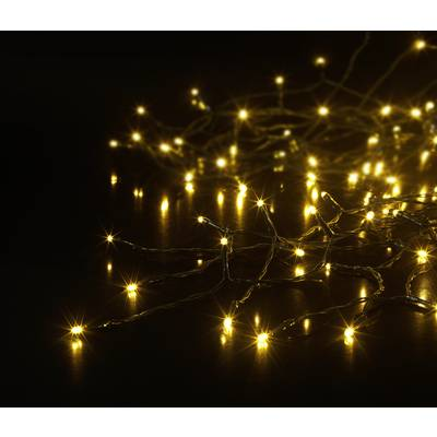 Sygonix LED-es karácsonyfa fényfüzér Beltérre/kültérre 230 V/50 Hz 120 SMD LED (SY-4532706)