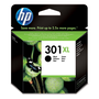 HP 301XL High Yield Black Original Ink Cartridge глава и патрон за мастиленоструен принтер 1 броя Оригинал Висок (XL) добив