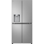 LG GML860PYFE хладилник с фризер с две врати Свободно стоящ 506 Д E Неръждаема стомана