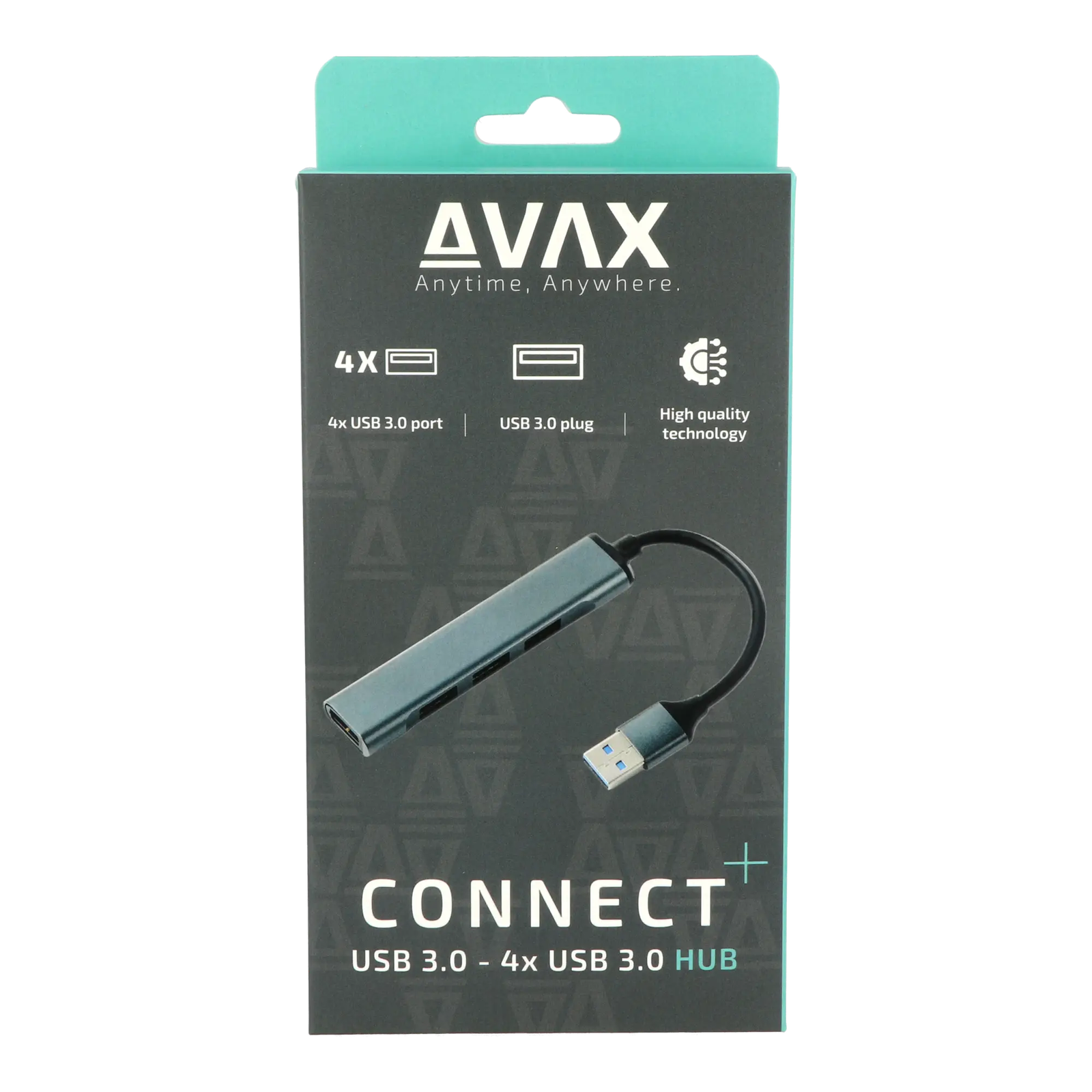 AVAX HB600 CONNECT+ USB Type-A 3.0 HUB (4 port) (5999574480613)