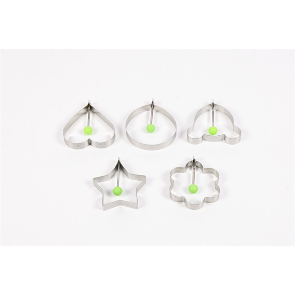 IRIS KT-229-S konyhai tojássütő forma 5 darabos szett (KT-229-S)