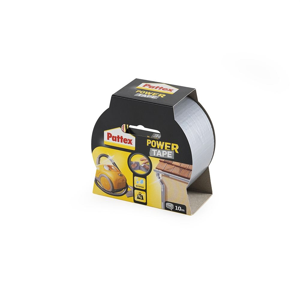 Patex Power Tape ragasztószalag 50mmx10m ezüst (1677379) (p1677379)