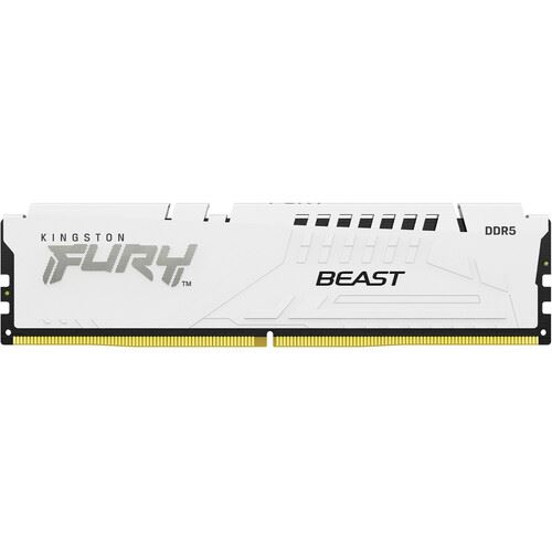 Памет RAM, Kingston, DDR5, 32GB, 6000MHz, бяла