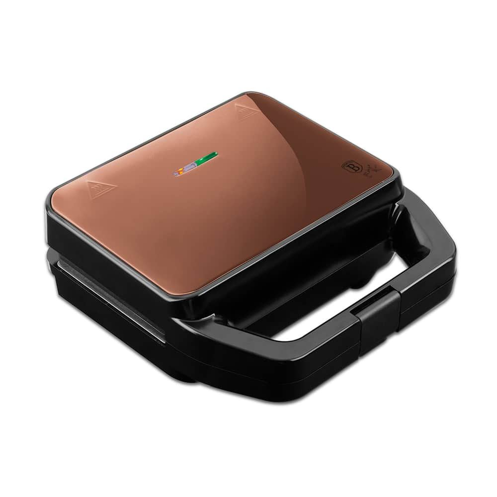 Berlinger Haus BH/9461 Metallic Line Rose Gold Edition 3az1-ben cserélhető sütőlapos szendvics-, grill- és gofrisütő (BH/9461)