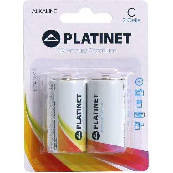 Platinet PMBLR142B батерия за домакински уред Еднократна батерия LR14 Алкална