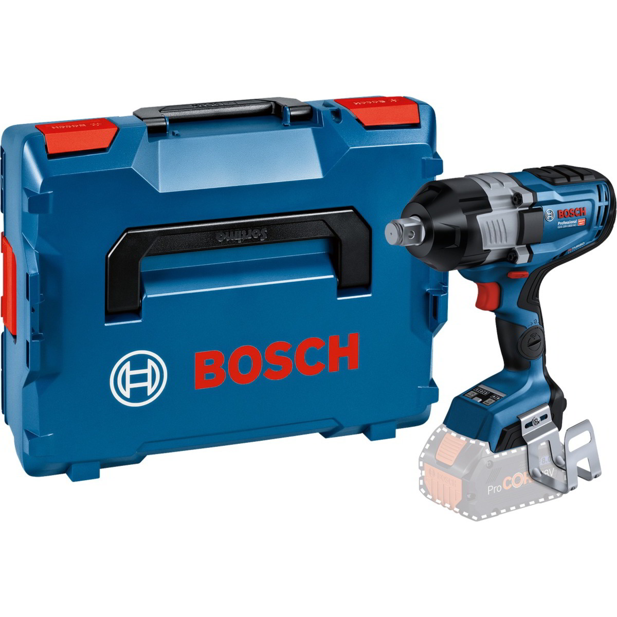 Bosch BITURBO GDS 18V-1600 HC Professional Solo Akkus Ütvecsavarozó 18V + Doboz (06019M1001)