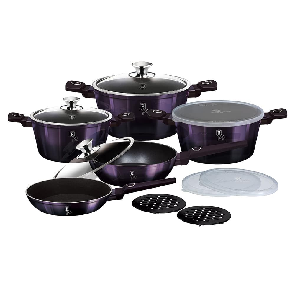 Berlinger Haus Purple Eclipse Collection edénykészlet 13 részes (BH/7143) (BH/7143)