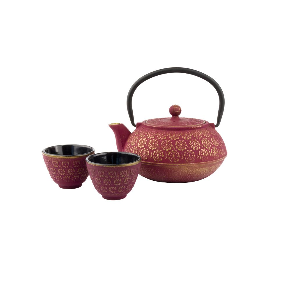 Bredemeijer Shanghai 0.6L Teáskanna készlet - Rózsaszín (G015PG)