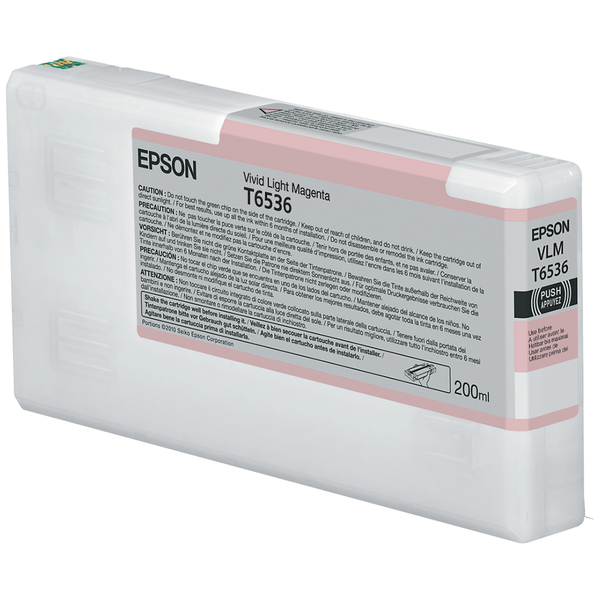Epson T6536 Vivid Light Magenta Ink Cartridge (200ml) inktcartridge 1 stuk(s) Origineel Helder licht magenta