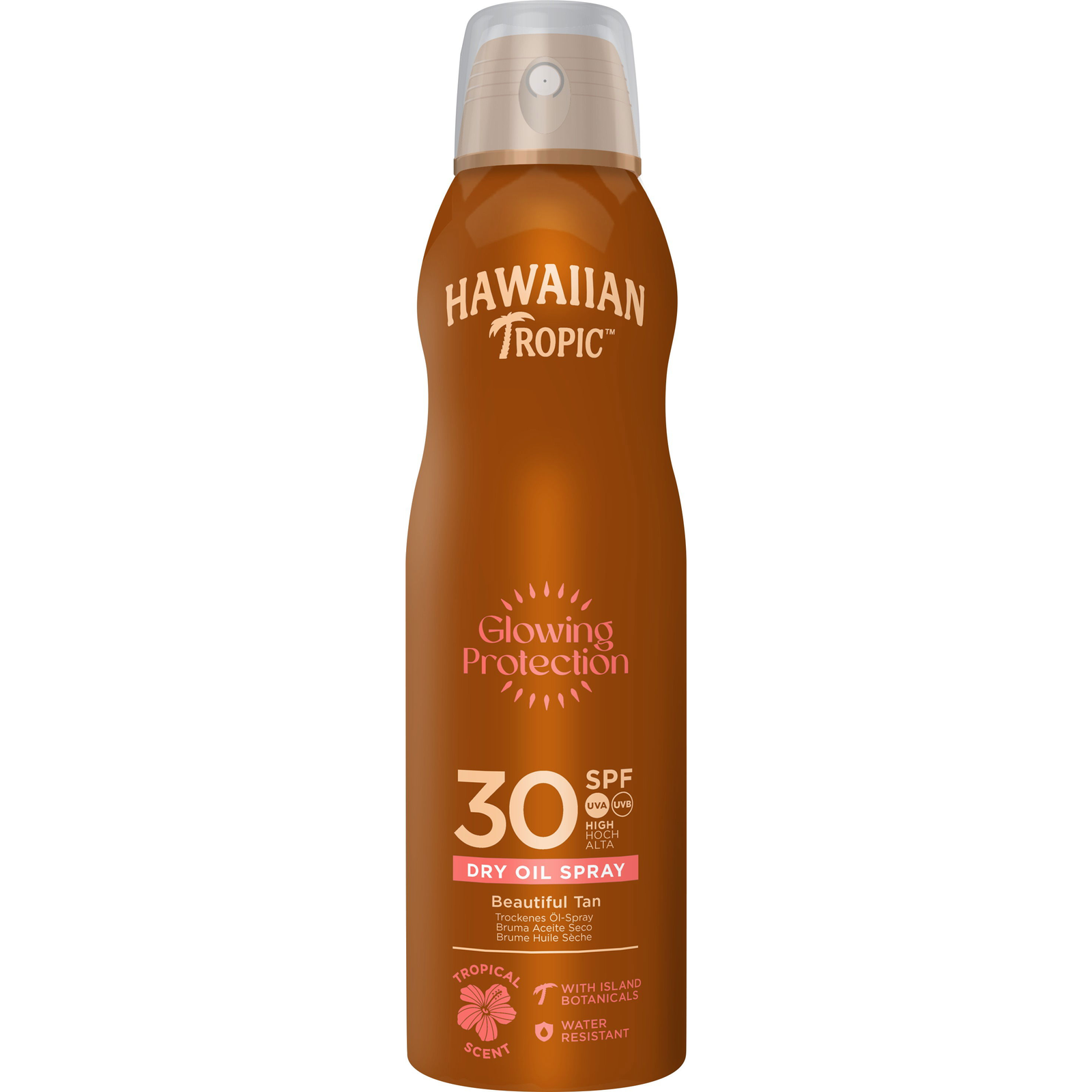 HAWAIIAN TROPIC Protective Dry Oil Continuous Spray SPF30 177 ml (5099821002282)