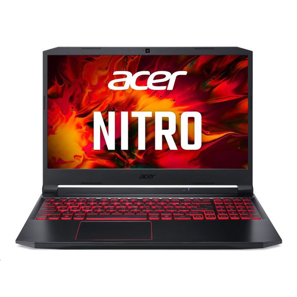 Acer Nitro (AN515-55-717C) 15.6" FullHD IPS 144Hz, Core i7-10750H, 16GB, 512GB SSD, nVidia GeForce RTX 3050TI 4GB, Windows 11 Home - Fekete Gamer