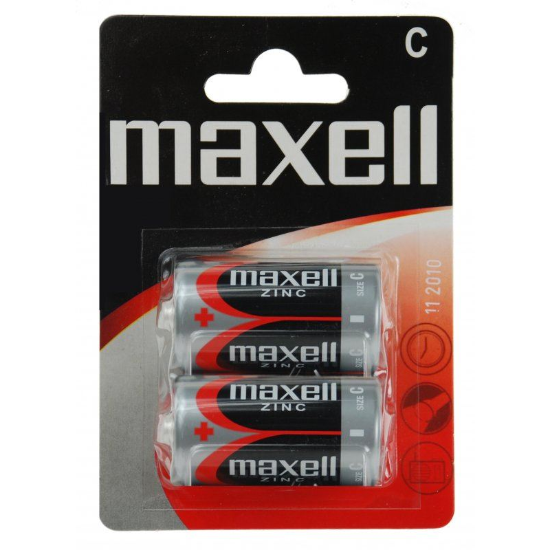 Maxell R14x2 féltartós baby elem (MAX152154)