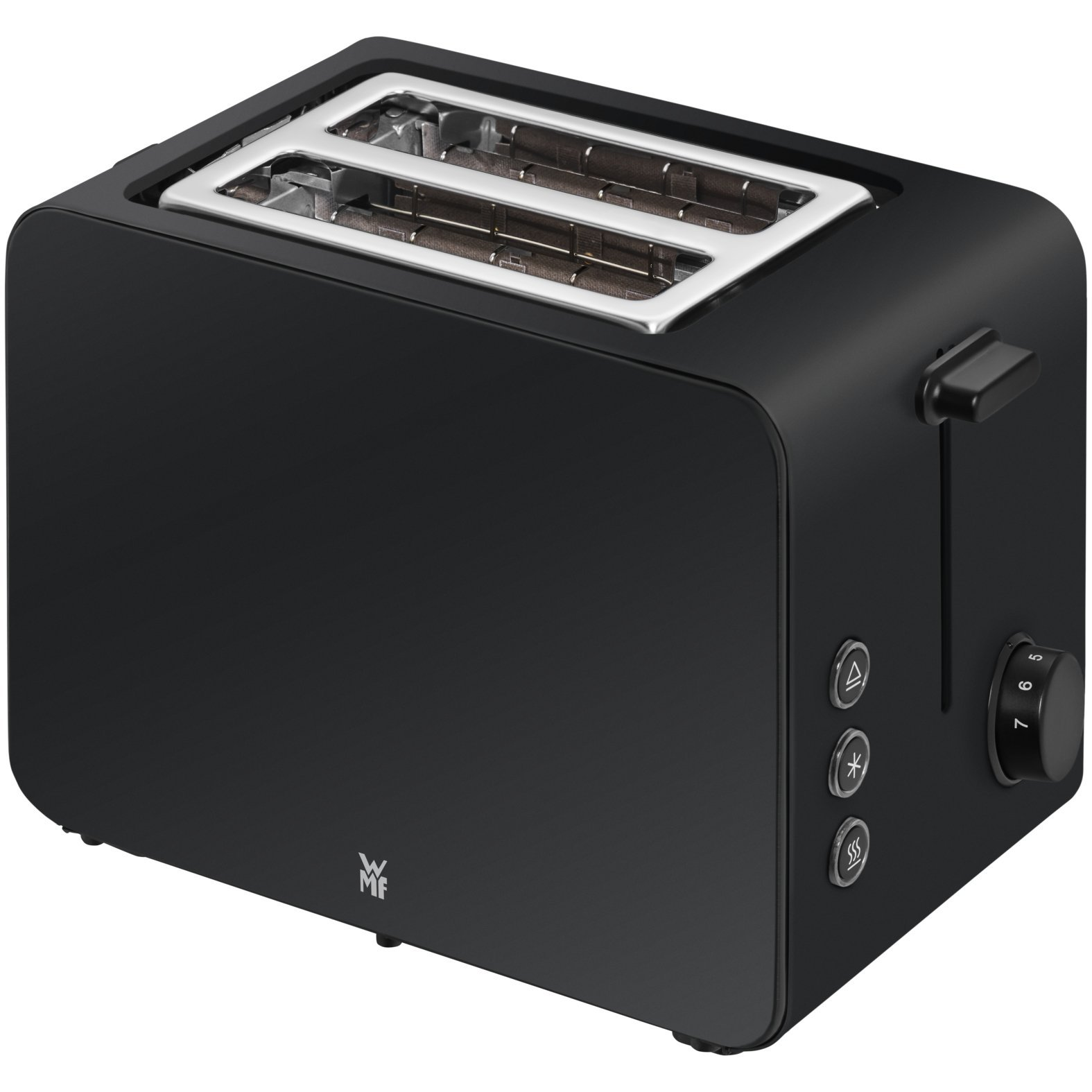 WMF 414210071 Stelio 2 szeletes kenyérpirító 1050W - Fekete (414210071)