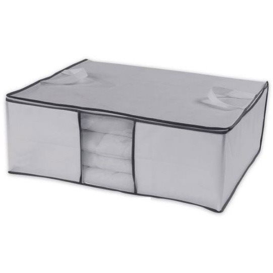 Compactor Tárolódoboz 2 paplanhoz - "My Friends " 58,5 x 68,5 x 25,5 cm, fehér polipropilén (RAN633)