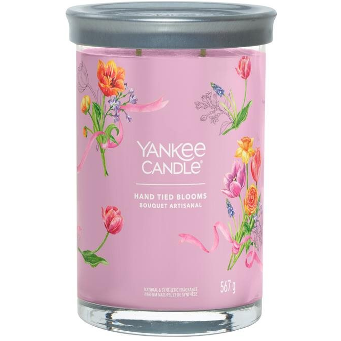YANKEE CANDLE Signature 2 kanóc Hand Tied Blooms 567 g (5038581151236)