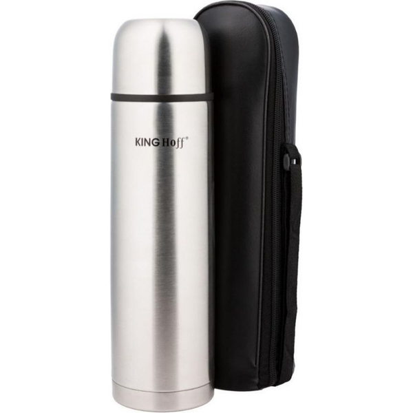 Kinghoff KH-4053 Termosz / Utazóbögre Tartóval 750 ml - Inox