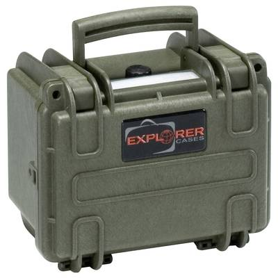 Explorer Cases  Outdoor bőrönd (1913.G) green with pick & pluck foam (Sz x Ma x Mé) 19 x 13 x 14 cm Olivazöld (1913.G)