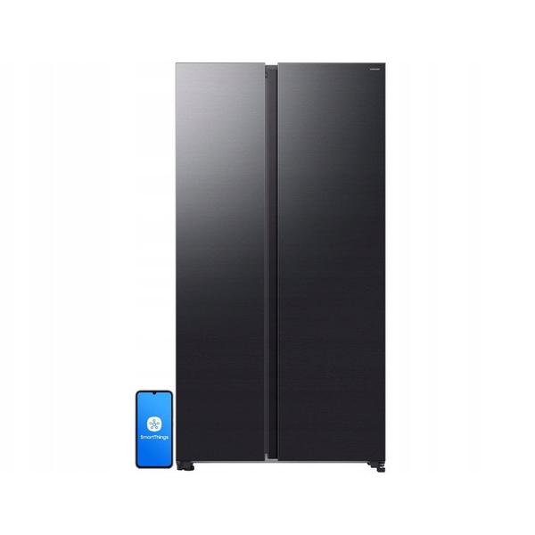 Samsung RS70F65QEFEO frigorifero side-by-side Libera installazione 659 L Grafite